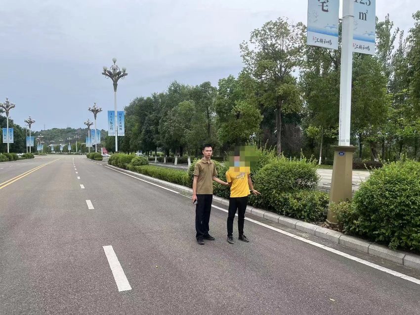 嫌疑人指認現場。資陽市公安局雁江區分局供圖