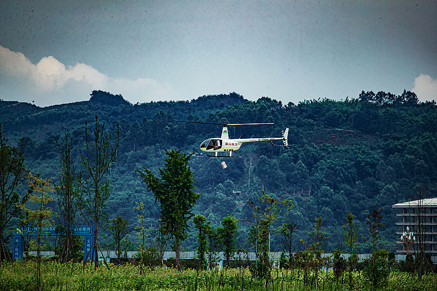 四川眉山防汛救災實戰演練。四川省眉山市消防救援支隊供圖