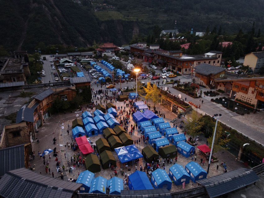 海螺溝游客中心恢復供電。國網四川省電力公司供圖