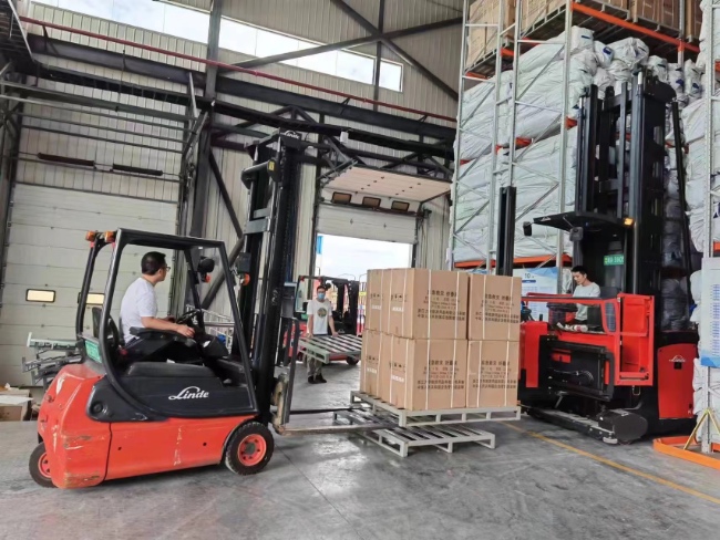 保障物資供應。四川省應急管理廳供圖