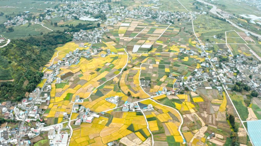 冕寧縣宏模鎮新陽村。冕寧縣融媒體中心供圖