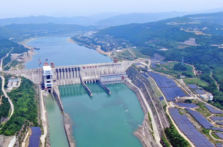 亭子口水利樞紐。蒼溪縣融媒體中心供圖