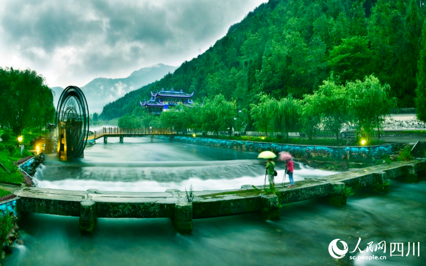 越西縣文昌故里4A級景區。余寒攝