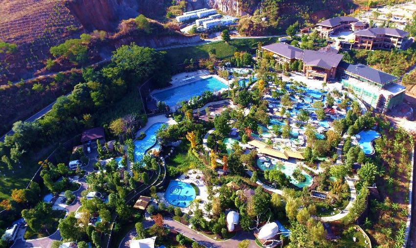 國家4A級旅游景區——凱地里拉溫泉旅游區。寧南縣委宣傳部供圖