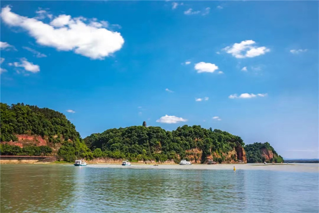 大美樂山。樂山市生態環境局供圖