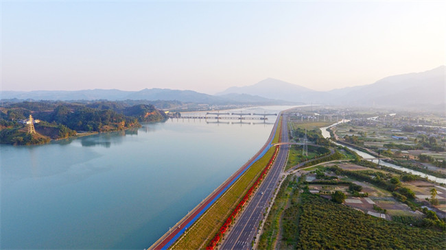 大美樂山。樂山市生態環境局供圖