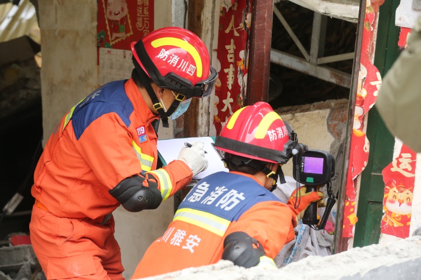 演習現場。四川省應急管理廳供圖
