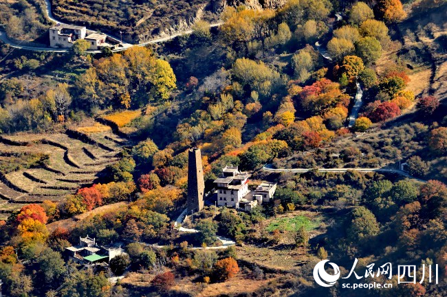 丹巴美景。李永安攝