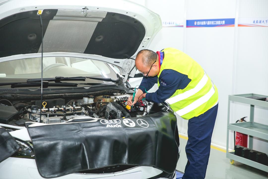 汽車維修項目。四川人社供圖