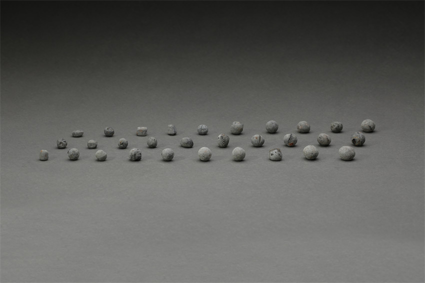 考古發掘出的部分文物。四川省文物考古研究院供圖