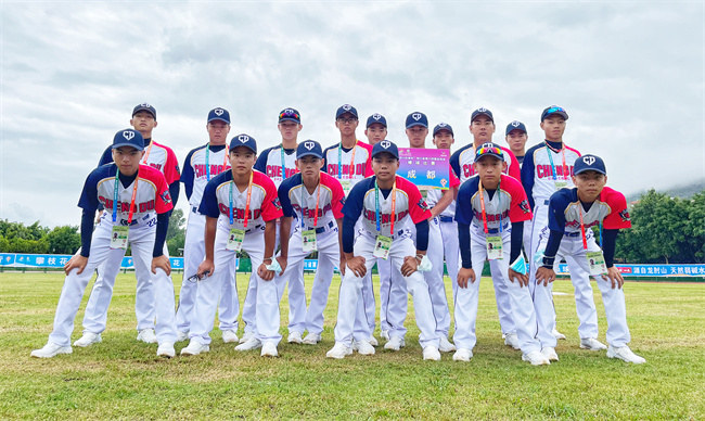 金牛區少年棒球隊。成都金牛區少年兒童業余體育學校供圖