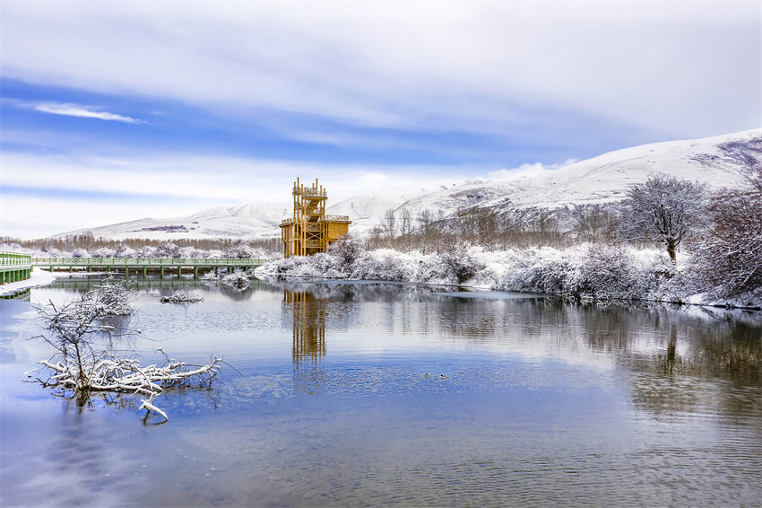 錦江助力爐霍打造蝦拉沱濕地公園。楊孝康供圖