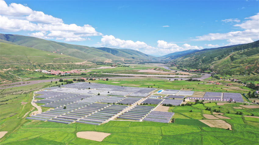 鳥瞰飛地產業園全貌。錦江區委統戰部供圖