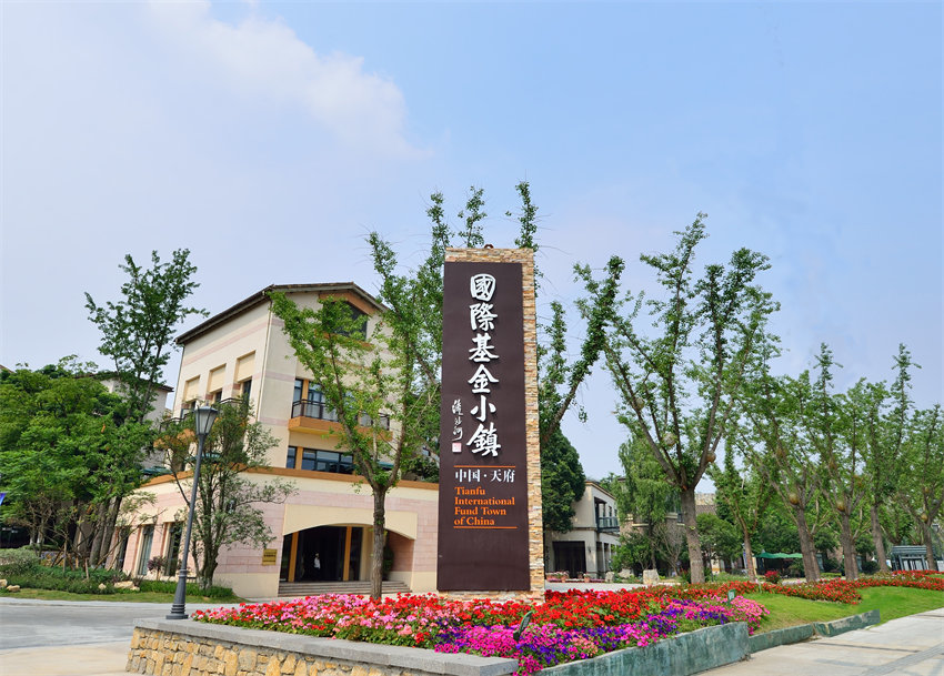 國際基金小鎮。天府新區黨工委統戰部供圖
