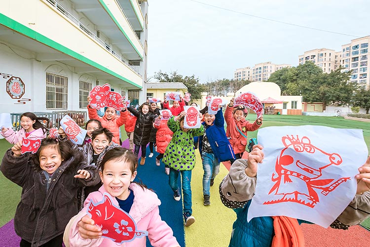 非遺文化創意剪紙。永安鎮供圖