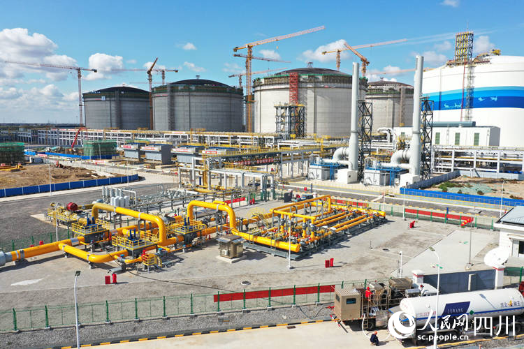 蘇皖管道濱海首站?？祫P攝