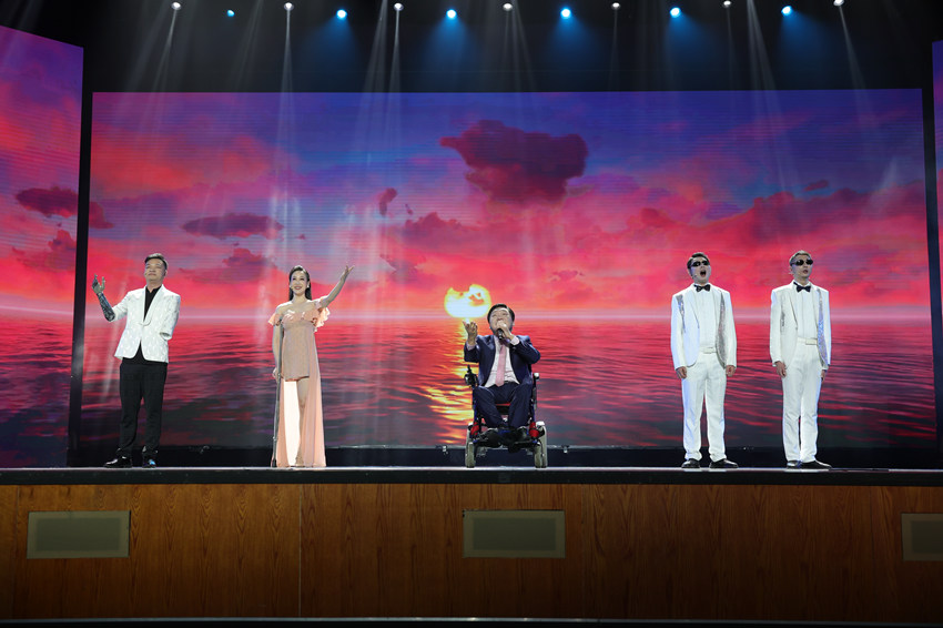 演出現場。四川省殘聯供圖