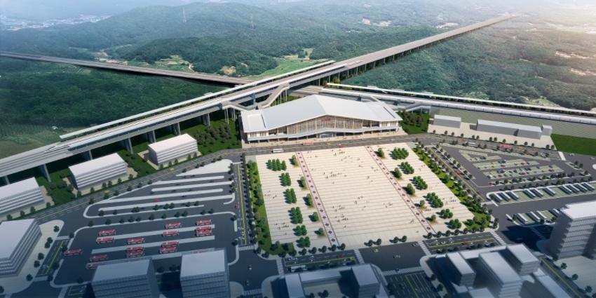 樂至車站設計圖。成蘭公司供圖