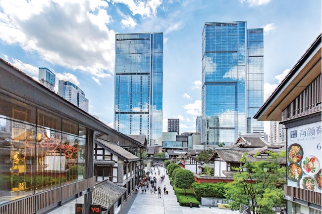 春熙路商圈。錦江區委宣傳部供圖