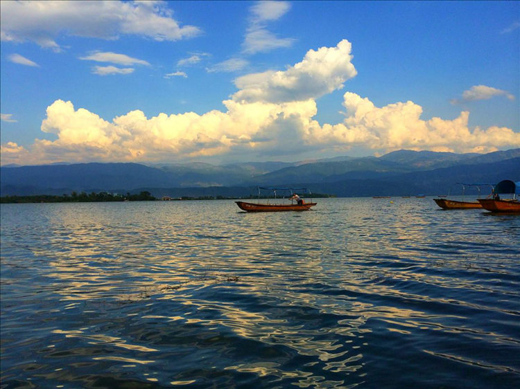 邛海美景。西昌市委宣傳部供圖