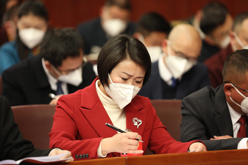 四川省人大代表黃曉艷。受訪者供圖