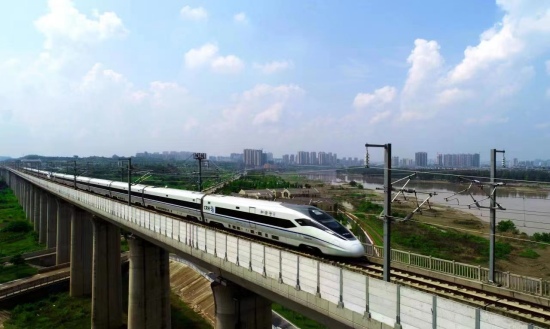 便利的交通為資陽經濟發展提供了巨大優勢。資陽市委宣傳部供圖