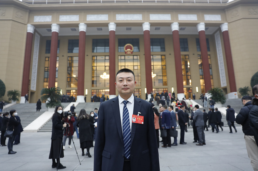 四川省人大代表蔡世平。受訪者供圖