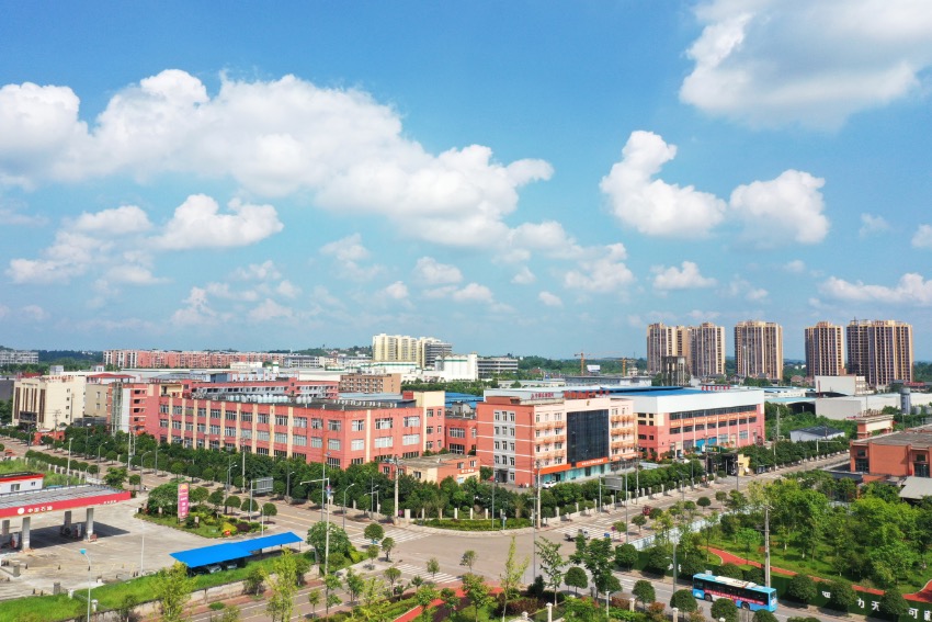 武勝火鍋產業園。夏俊林攝
