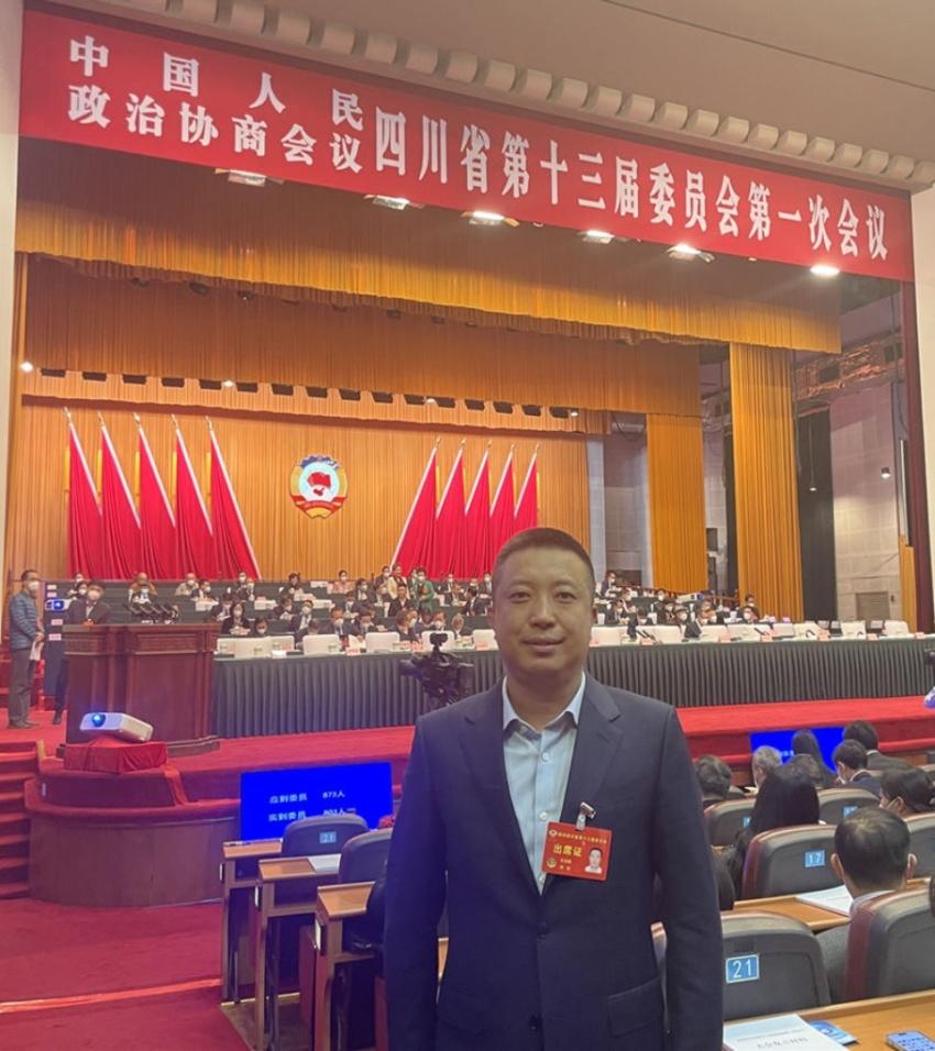 四川省政協委員任韶楓。受訪者供圖