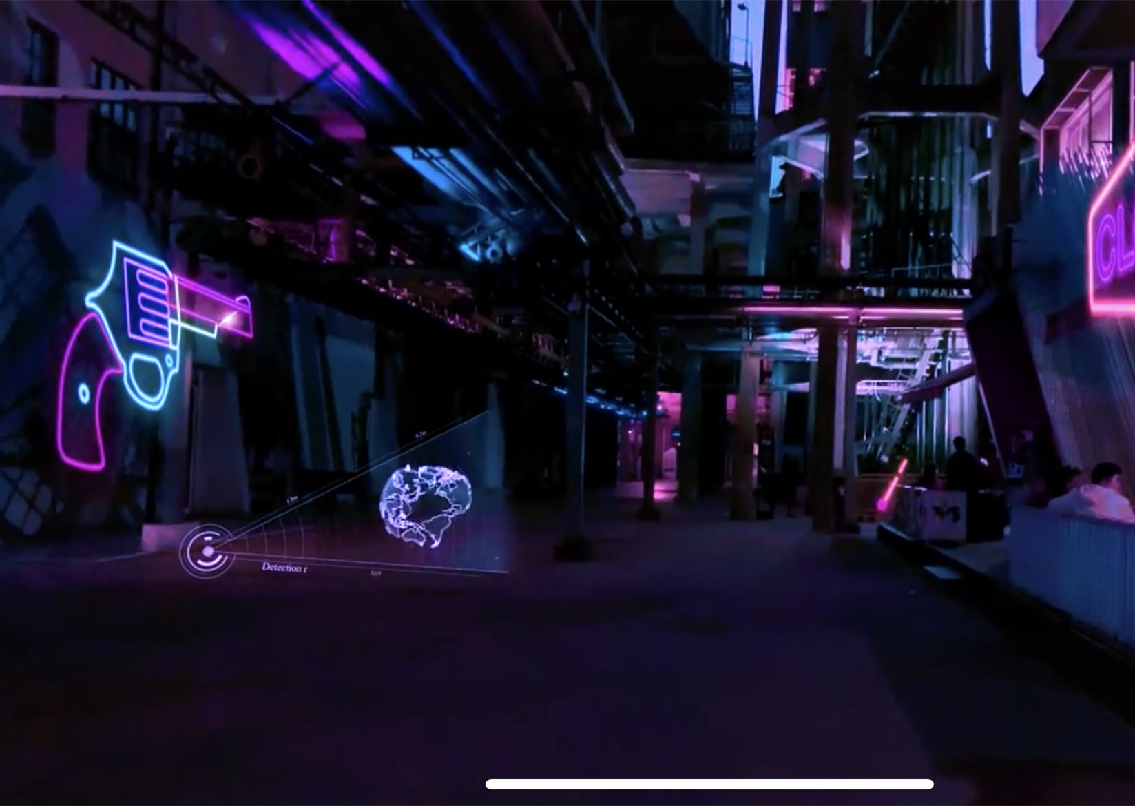 東郊記憶光影秀。東郊記憶園區供圖