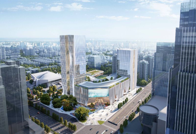 國際體育公園城項目效果圖。武侯區融媒體中心供圖