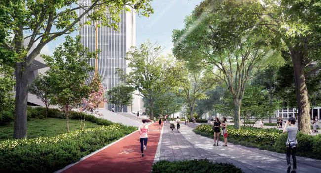 健身活力步道透視圖。武侯區融媒體中心供圖