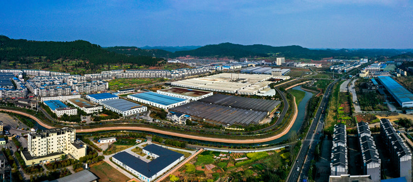 多扶工業園區。南充臨江新區管委會供圖