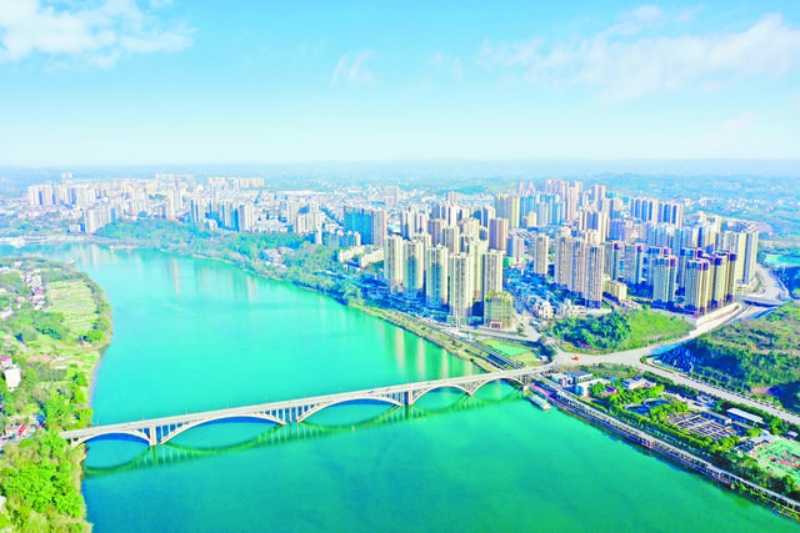 武勝縣。雷霜、雍劍波供圖