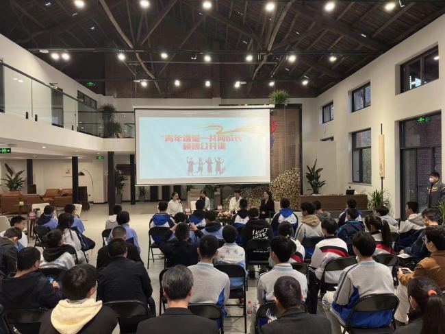 李潤一講座。張慶麟供圖