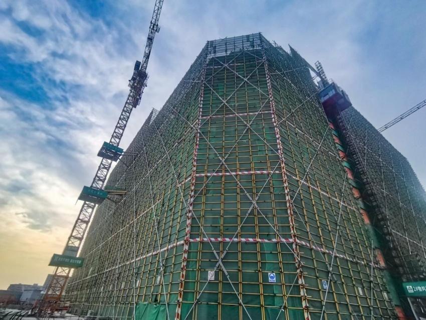 雙鳳橋TOD保障性住房主體呈現。成都軌道建設供圖