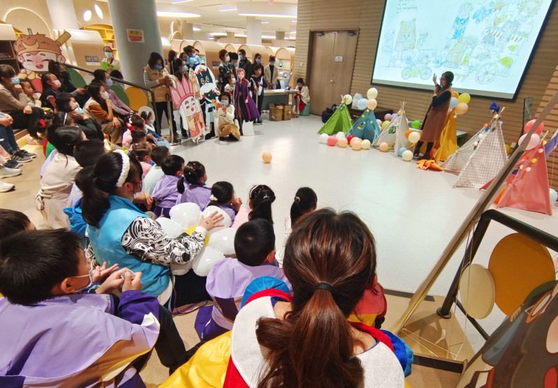 “圖書館之夜”活動現場。