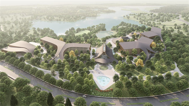 中鐵黑龍灘·地中海俱樂部（效果圖）?；顒臃焦﹫D