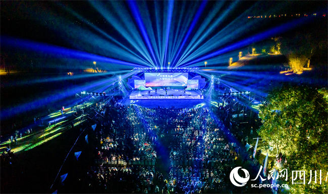 中鐵黑龍灘山水度假音樂會。張超攝