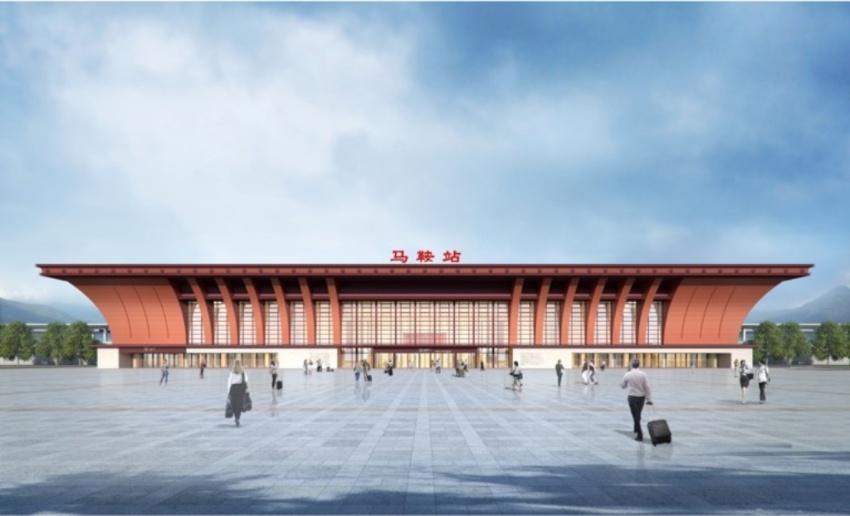 馬鞍站。蜀道集團供圖