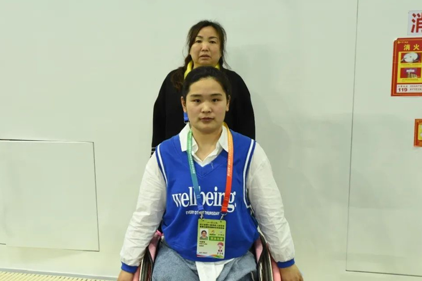 張春梅。成都市殘聯供圖