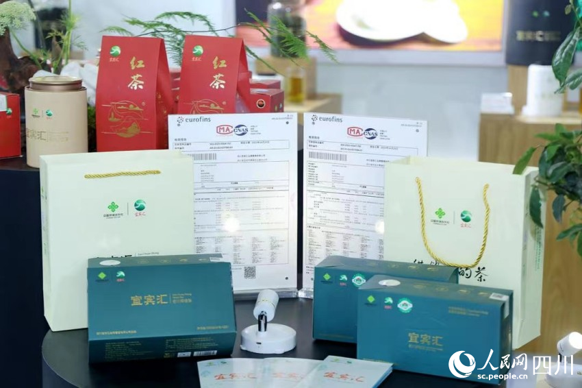 參展的茶品。盧雨攝