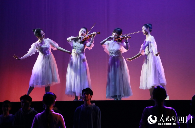 情景劇現場。陳芳斌攝