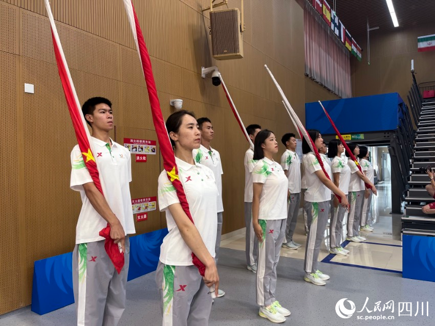 訓練現場。人民網記者 朱虹攝