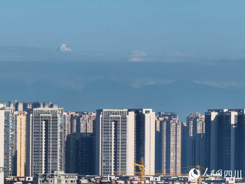 7月28日清晨的成都。劉洋攝