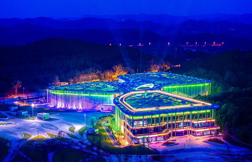 啟明東方星聚城內部環境。啟明東方星聚城供圖