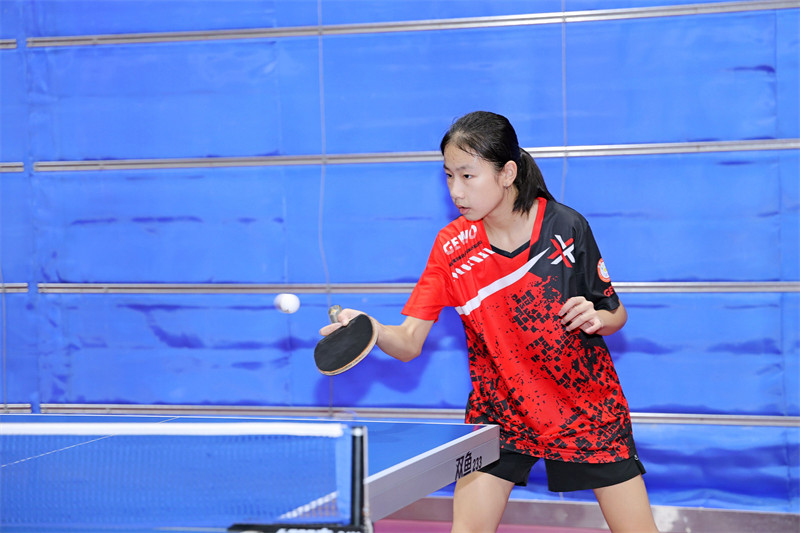 來自于全省11個市（州）名各族青少年代表正在賽場比拼。成都市民宗局供圖