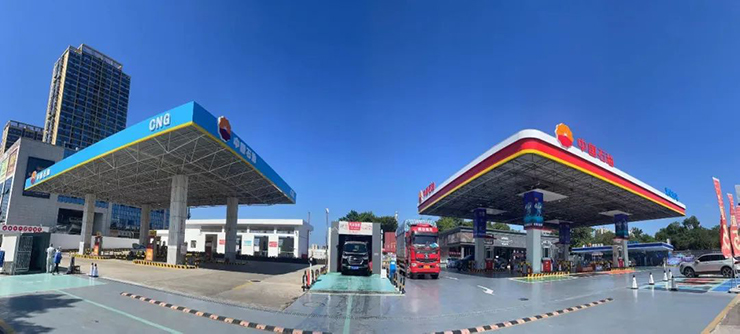 南充首座數字綜合能源站。中石油四川銷售公司供圖