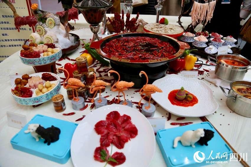 世界中華火鍋宴大賽現場。人民網記者 朱虹攝