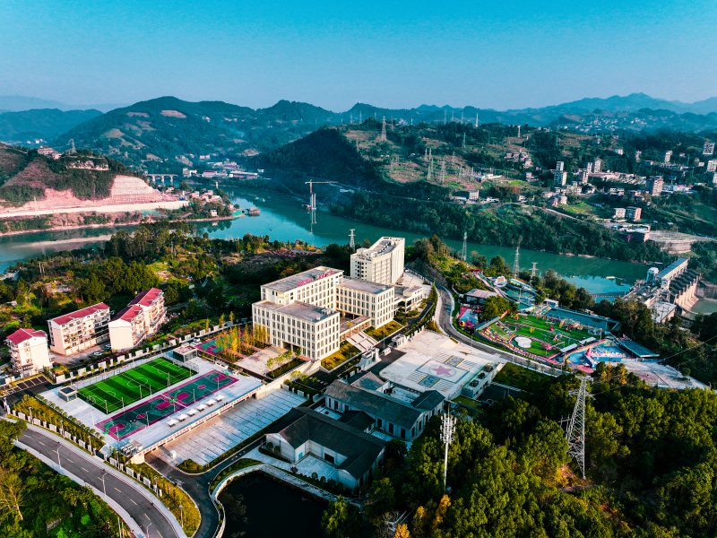 宣漢縣委黨校。宣漢縣委宣傳部供圖